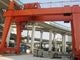 Freight Yard Q235 Q345 Double Girder Gantry Crane 100 Ton Tipe MG