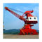 Sertifikasi ISO Harbour Portal Crane Gantry Luffing 20m- 26m / Min Kecepatan Perjalanan