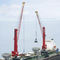 Telescopic Boom Marine Crane Boat Kapal Kargo Hidrolik 0.5 ~ 20 Ton