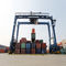 Kontainer Listrik Mobile Gantry Crane RTG Ban Karet 30 Ton 40t Untuk Pelabuhan