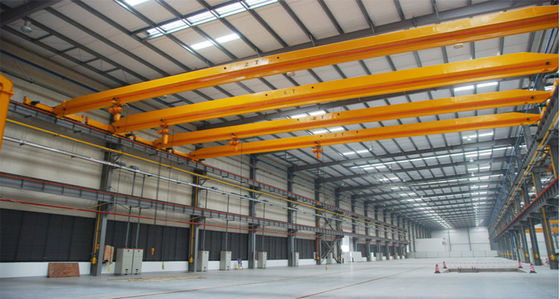 5 Ton 10 Ton 16 Ton Single Beam EOT Crane Q235B Warehouse Bridge Crane