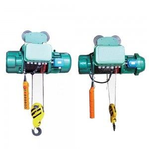 Explosion Proof Traveling Electric Wire Rope Hoist Lifter 250kg Untuk Gudang