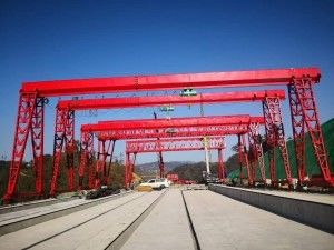 Diperbaiki Hingga 300t MH Tipe Single Girder Gantry Crane Trussed Type
