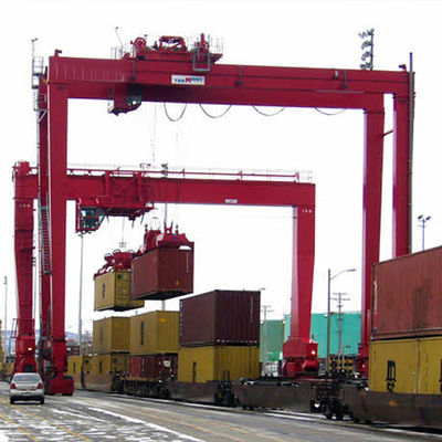 Quayside 40ton Rmg Container Cranes Kirim Ke Shore Gantry Crane 380VAC