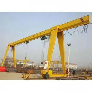Heavy Duty Single Girder Gantry Crane MH Type Cabin Control 40m Lifting