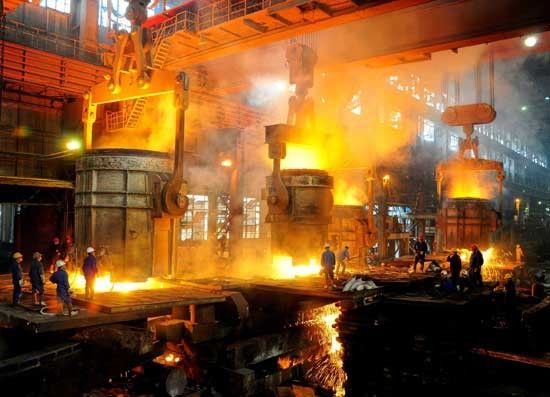 Kontrol PLC A6 ~ A8 Duty Steel Plant Crane 20 Ton Desain Redundansi