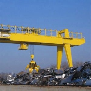 20t Industrial Gantry Crane dengan pegangan