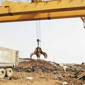 20t Industrial Gantry Crane dengan pegangan