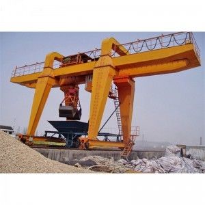 20t Industrial Gantry Crane dengan pegangan