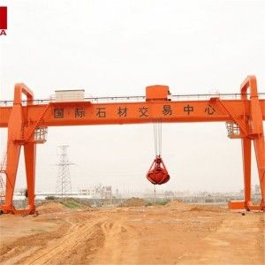 20t Industrial Gantry Crane dengan pegangan