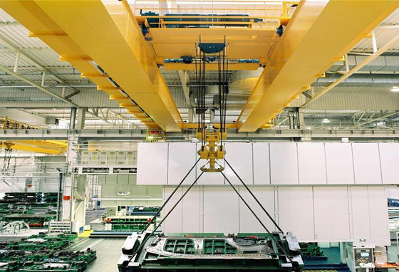 FEM Lokakarya Kecil Eropa Bridge Crane A5 Industrial Eot Crane
