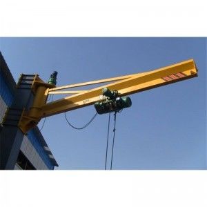 ISO Space Saving Light Duty Wall Mounted Jib Crane Garansi 12 Bulan