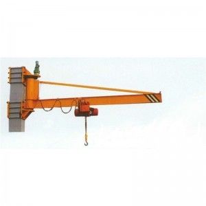 ISO Space Saving Light Duty Wall Mounted Jib Crane Garansi 12 Bulan