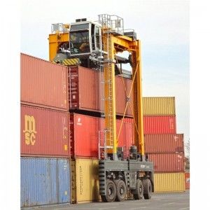 30 Ton Container Gantry Crane 50 Ton Straddle Carrier 40t RTG Crane Ban Karet