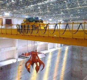 8t 10t 12.5t Grab Overhead Crane Waste Crane A8 Tugas Kerja