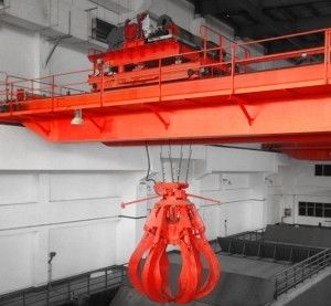 8t 10t 12.5t Grab Overhead Crane Waste Crane A8 Tugas Kerja