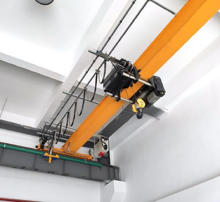 10 Ton 20 Ton Standar Eropa Single Girder Aerial Crane 220V-440V 3Phase