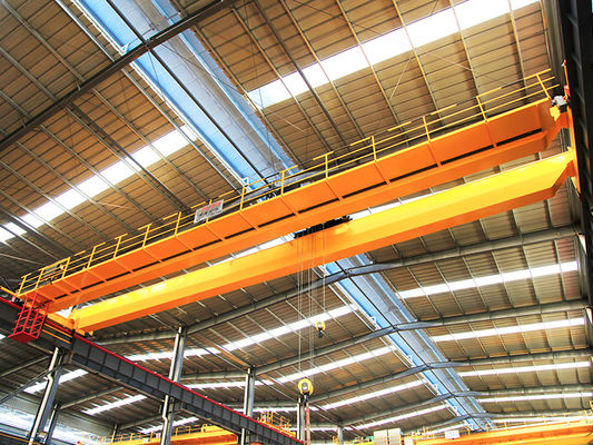 5t ~ 500t Pabrik Di Overhead Traveling Crane Dengan Electric Hoist 380V 50hz 3P
