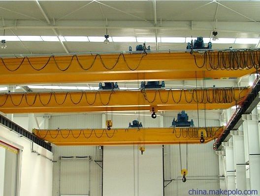 5t ~ 500t Pabrik Di Overhead Traveling Crane Dengan Electric Hoist 380V 50hz 3P