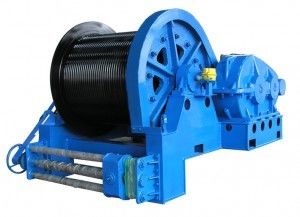 ISO Wire Rope Listrik Winch 10KN - 650KN