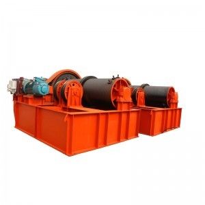 ISO Wire Rope Listrik Winch 10KN - 650KN