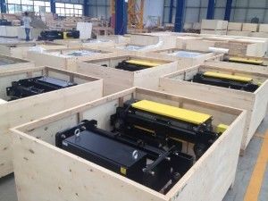 Bermotor Listrik 1 - 10 Ton Monorail Wire Rope Hoist Untuk Bridge Crane