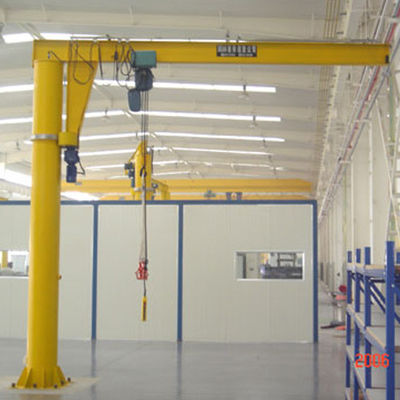2000Kg Floor Mounted Free Standing Jib Crane Pendant Remote Control
