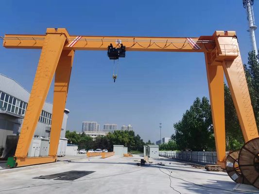 WEIHUA 5~32Ton MH Model heavy duty gantry crane Single Beam Gantry Crane