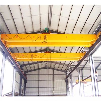 PLC Magnetic Overhead Crane 30 ton Bridge Crane Remote Control Dengan Sling
