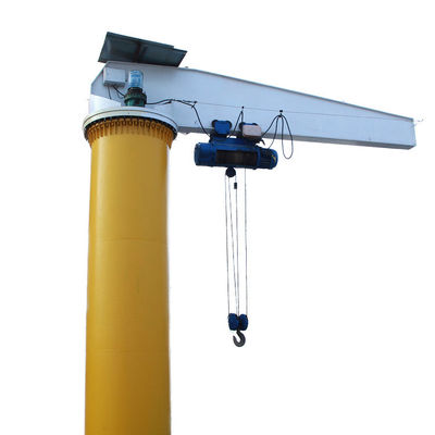 Remote Control Terpasang Lantai Industri Jib Crane 1000 kg Ukuran Sedang