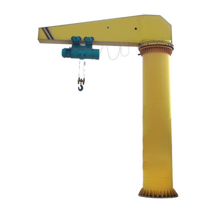 Remote Control Terpasang Lantai Industri Jib Crane 1000 kg Ukuran Sedang