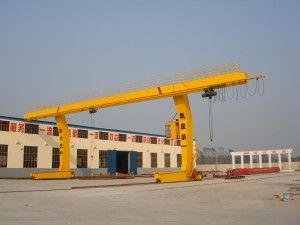 WEIHUA 5~32Ton MH Model heavy duty gantry crane Single Beam Gantry Crane