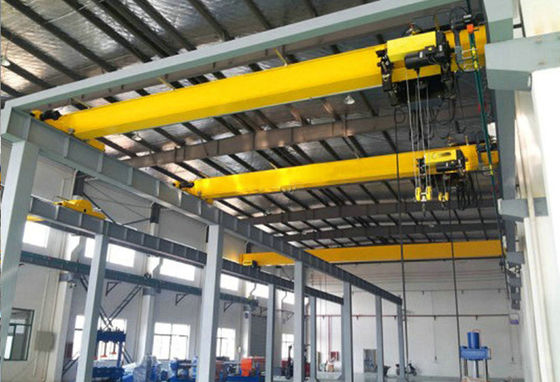 ISO SGS 10T Single Girder Overhead Travelling Crane Untuk Pembangkit Listrik 30m/mnt