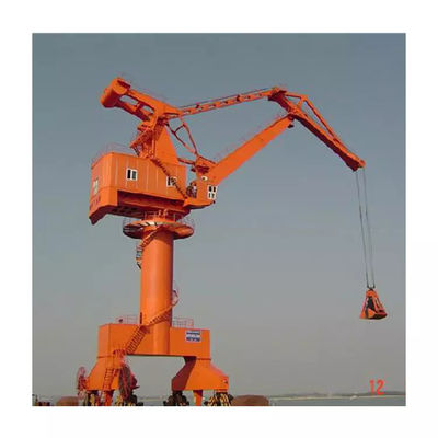 Portal Derek Pelabuhan Mobile Tipe Empat Link Derek Slewing 25t 45m Boom
