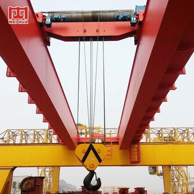 CMAA70 Standard 20 Ton Bridge Crane Double Girder Tipe Eropa