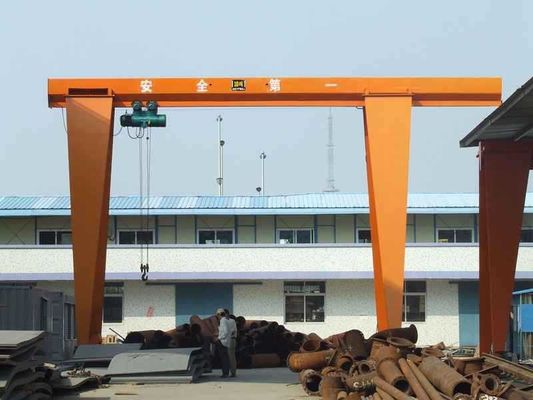 Efisiensi Tinggi 10t Mobile Single Girder Goliath Crane A5 Quay Gantry Crane