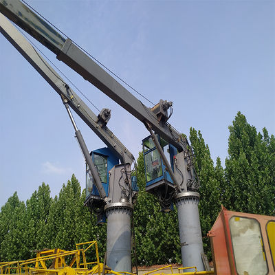 Offshore 50-80 ton Marine Deck Crane 40m Lifting Height Penghematan Energi