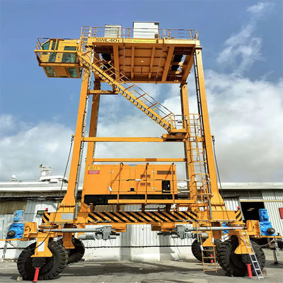 30t 40.5t Portal Kontainer Gantry Crane Ban Karet A6 A7 A8
