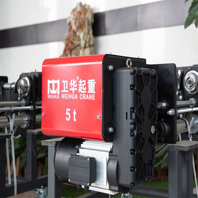 Bermotor Listrik 1 - 10 Ton Monorail Wire Rope Hoist Untuk Bridge Crane