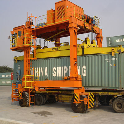 Kontainer Ban Karet Beroda RTG Model 30ton Double Beam
