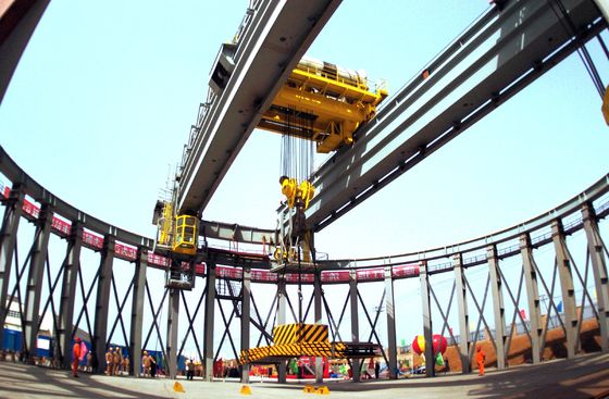 Double Girder Overhead Derek Polar Derek Lingkaran Derek 115t~360t Kontrol PLC